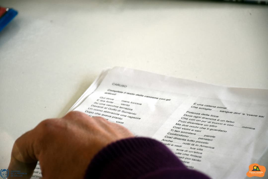 Taller de idiomas: italiano