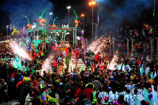 Festejo Carnaval de Rio de Janeiro en Potrero de los Funes